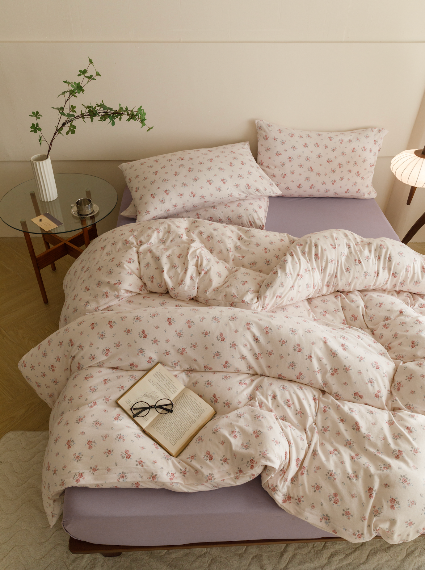 Cottage Rose Premium Cotton Duvet Set