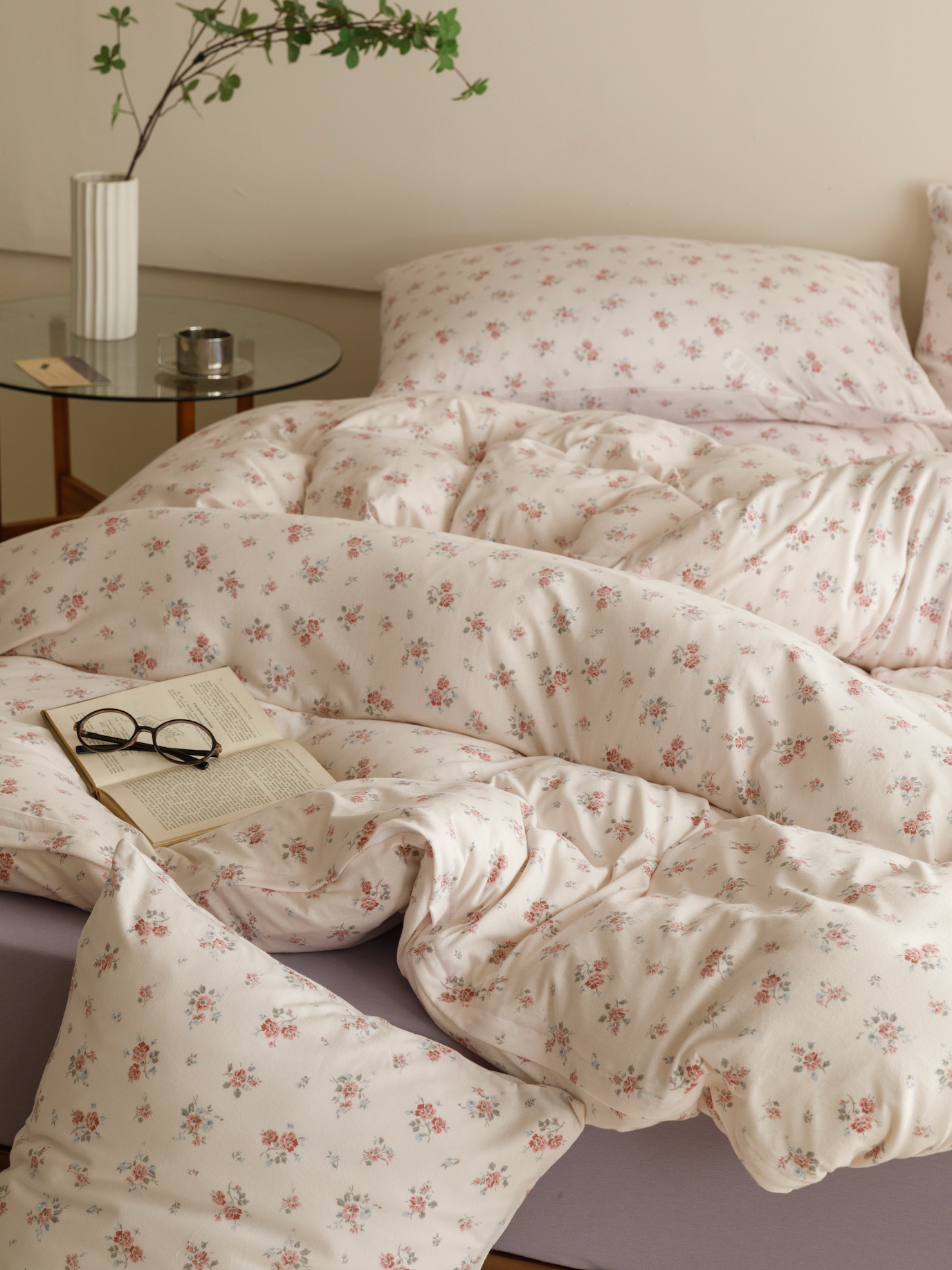 Cottage Rose Premium Cotton Duvet Set