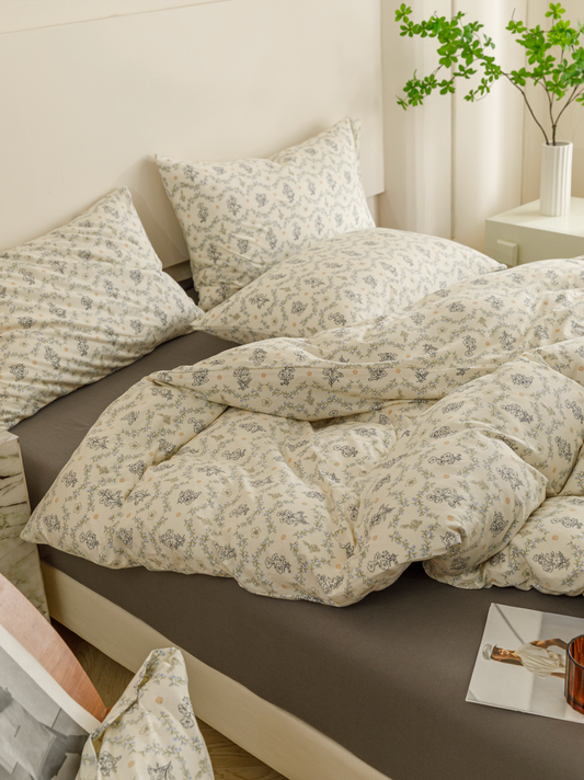 French Garden Premium Cotton Duvet Set